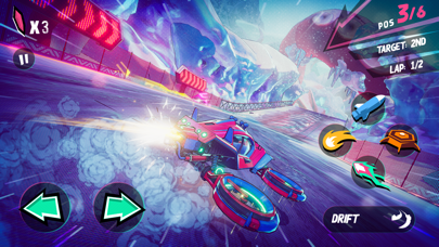 Screenshot from Warp Drive - Teleport Racing!