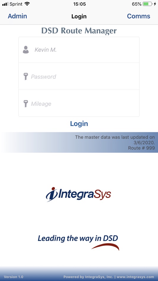#1. DSD Route Manager (iOS) 由: IntegraSys, Inc.