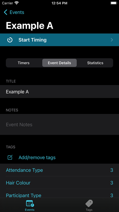 TagTime Screenshot