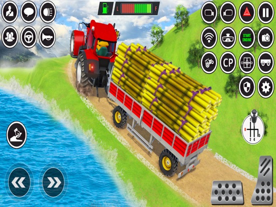 Big Tractor Farming Games 3D screenshot 4