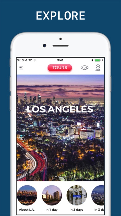 Los Angeles Travel Guide Screenshot