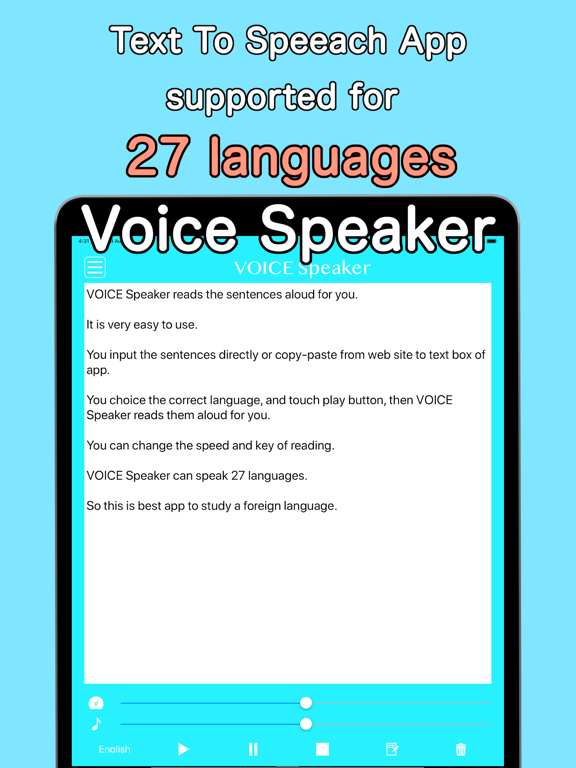 Screenshot #5 pour VOICE Speaker