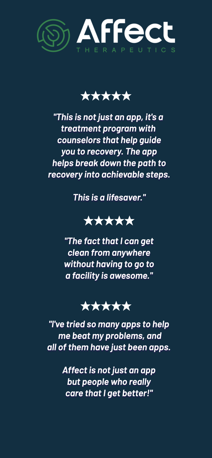 Affect Reward Your Recovery