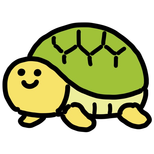 anime turtle sticker