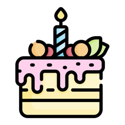 Birthday Cake Stickers