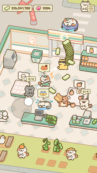 猫のマート: かわいい食料品店のおすすめ画像3