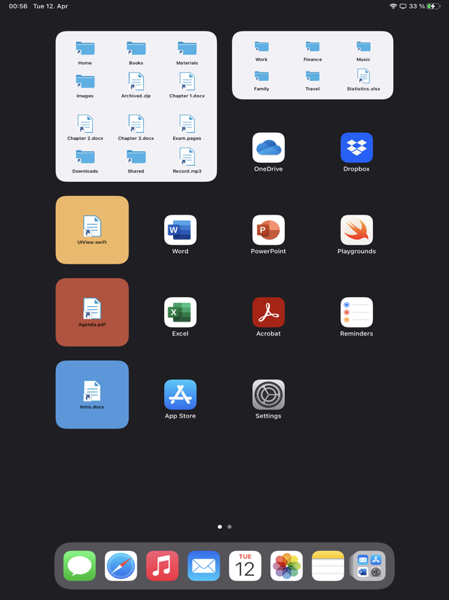 ‎Folder Shortcuts @ Homescreen Screenshot