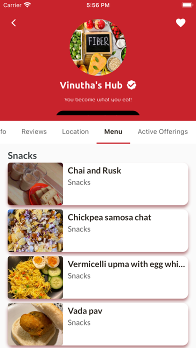BookMyFood Screenshot
