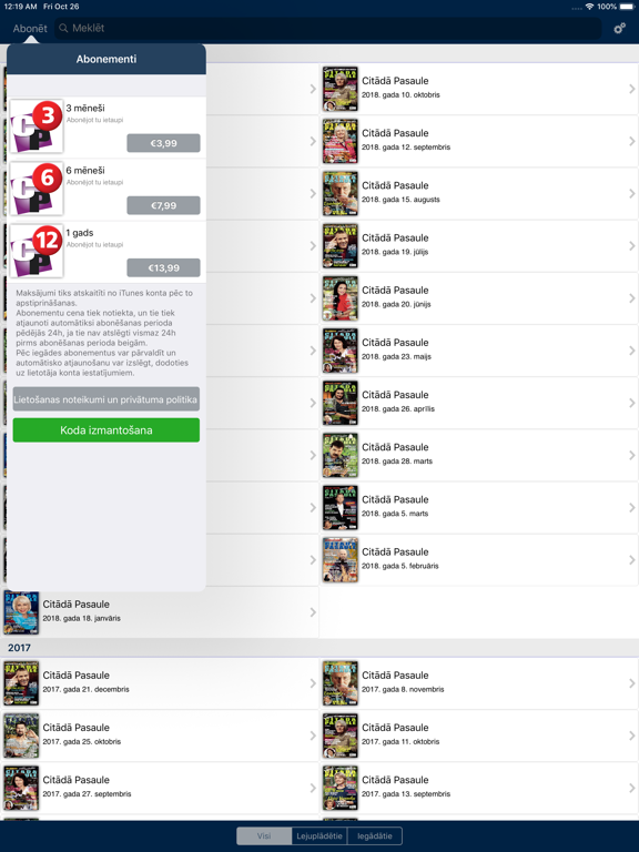 Screenshot #6 pour Citādā Pasaule