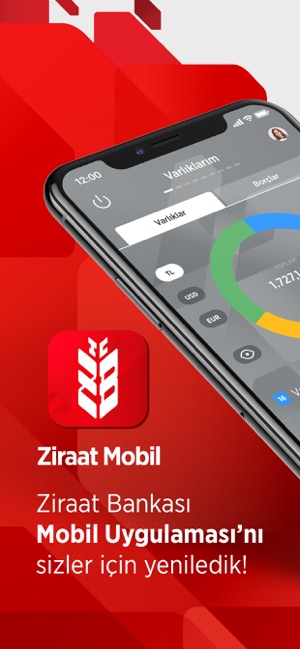 Ziraat Mobil App Store'da
