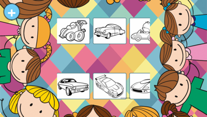 Cars coloring book to paint Screenshot