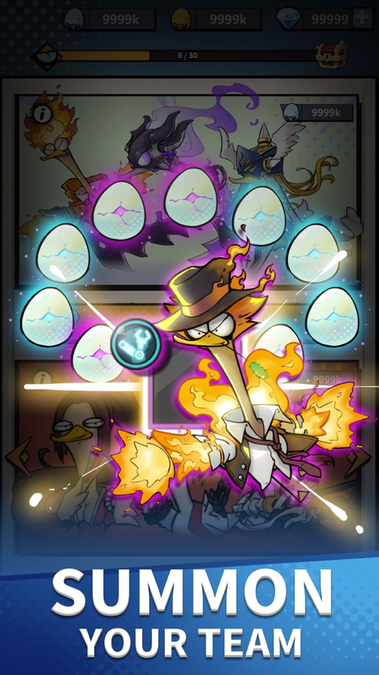 #6. Merge Duck 2: Turn Based RPG (iOS) โดย: OneMore Technology (Shanghai) Co., Ltd.