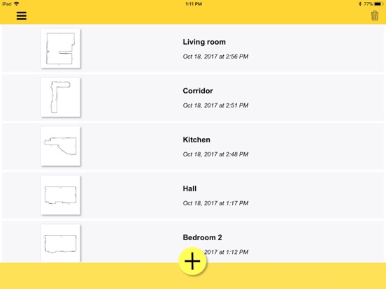 CamToPlan - meten met camera iPad app afbeelding 1