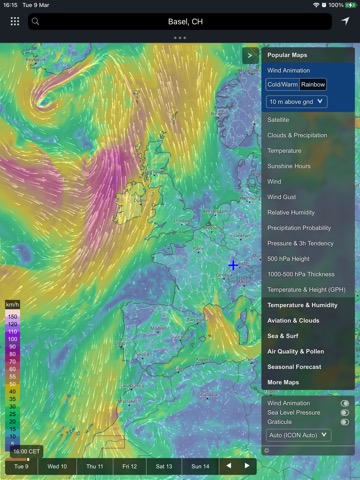 meteoblue weather & mapsのおすすめ画像4