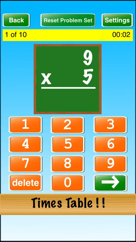 Times Table ! !