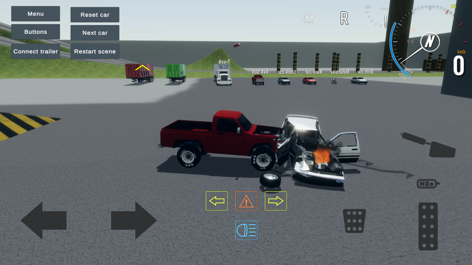 #1. Car Crash Simulator Sandbox 3D (iOS) 由: Evgeny Grishakov