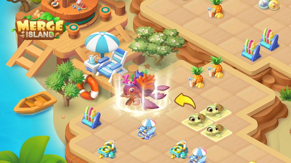 #6. Merge Island : Match 3 Puzzle (iOS) 由: 乐堂动漫信息技术有限公司
