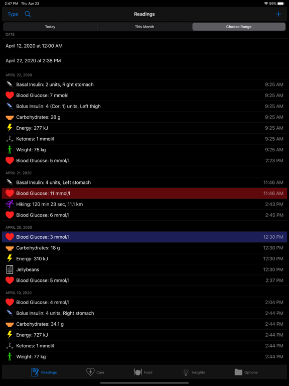 Screenshot #5 pour HealthGear - Diabetes