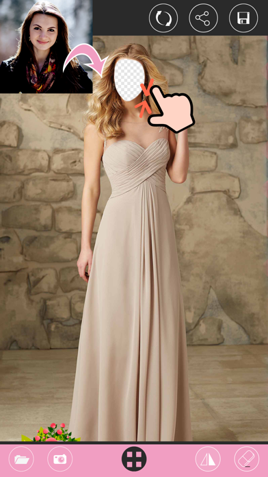 Bridesmaid Photo Montage Screenshot