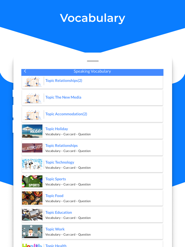 IELTS Speaking - Prep Exam
