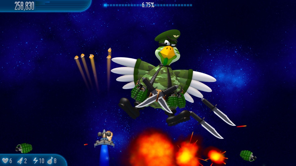 #2. Chicken Invaders 5 (iOS) Podle: InterAction studios