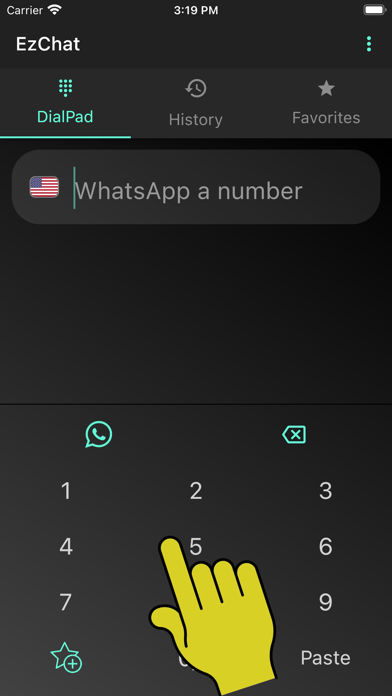 EzChat for WhatsApp Screenshot