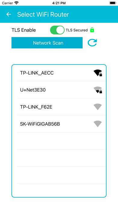 Renesas WiFiProvisioning Screenshot