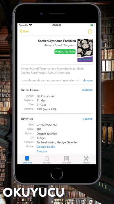 Screenshot #3 pour Kitaplarım