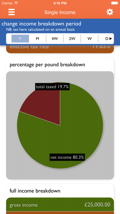 UK Tax Calculators 2024-2025 Screenshot