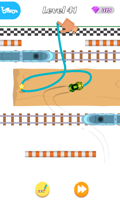 Car Race: Draw Puzzle Screenshot