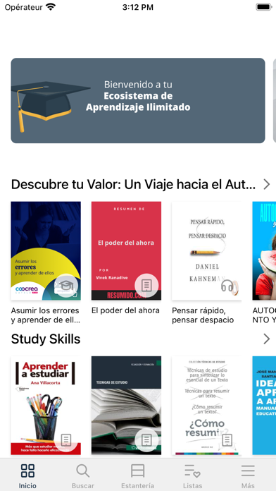 UTECA Learning Screenshot
