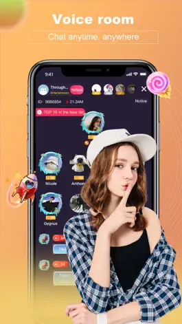 Game screenshot BiubiuClub-Voice Chat, party mod apk
