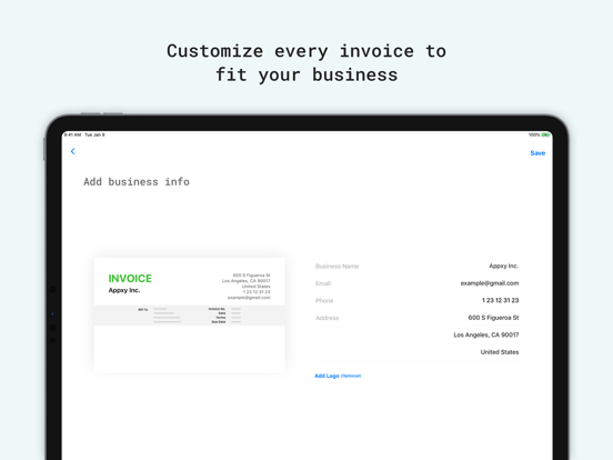 Tiny Invoice: Receipt Makerのおすすめ画像4