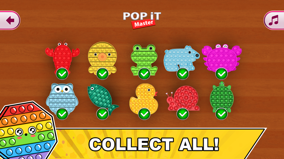#4. Pop it Master: asmr calm games (iOS) By: Konstantin Radchenko