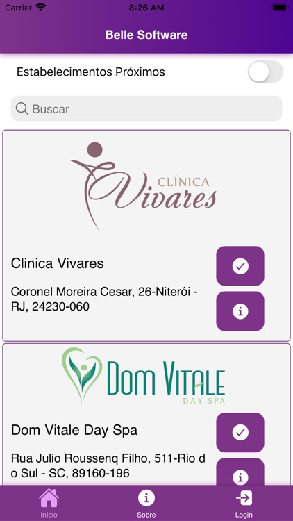 Belle Software Clientes