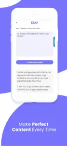 EZAi - Ai Copy Content Writer screenshot #6 for iPhone