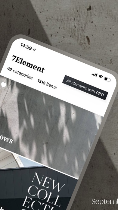 7Element: Stickers & Fonts screenshot 2