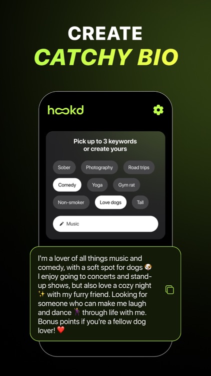 Hookd AI－Flirt Wingman & Coach screenshot-3