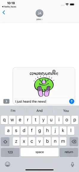 Game screenshot FeelieFaces apk