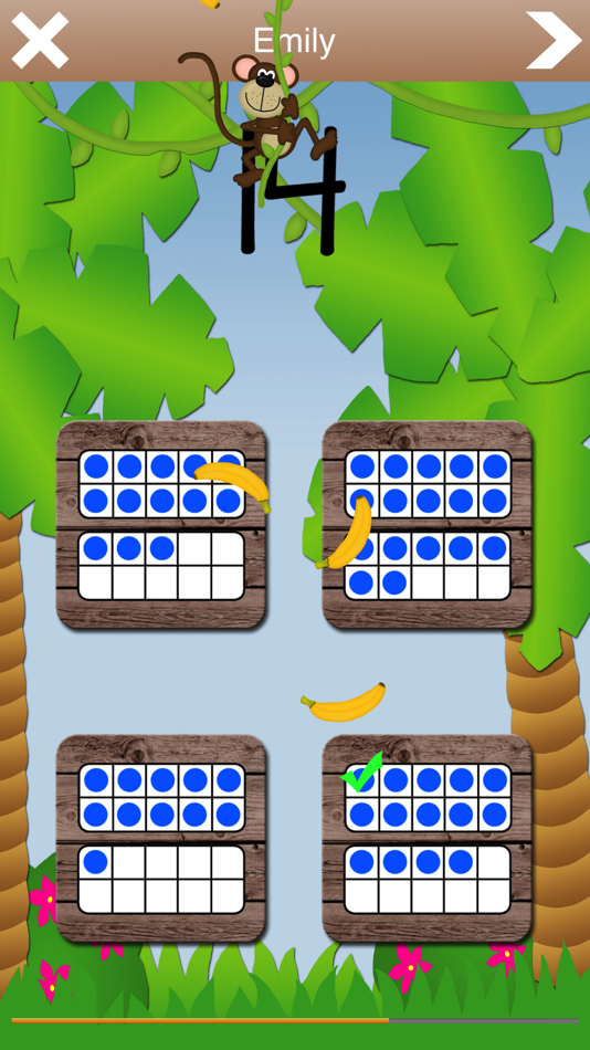 #2. Tiny Human Number Match (iOS) 由: I Teach Tiny Humans, LLC