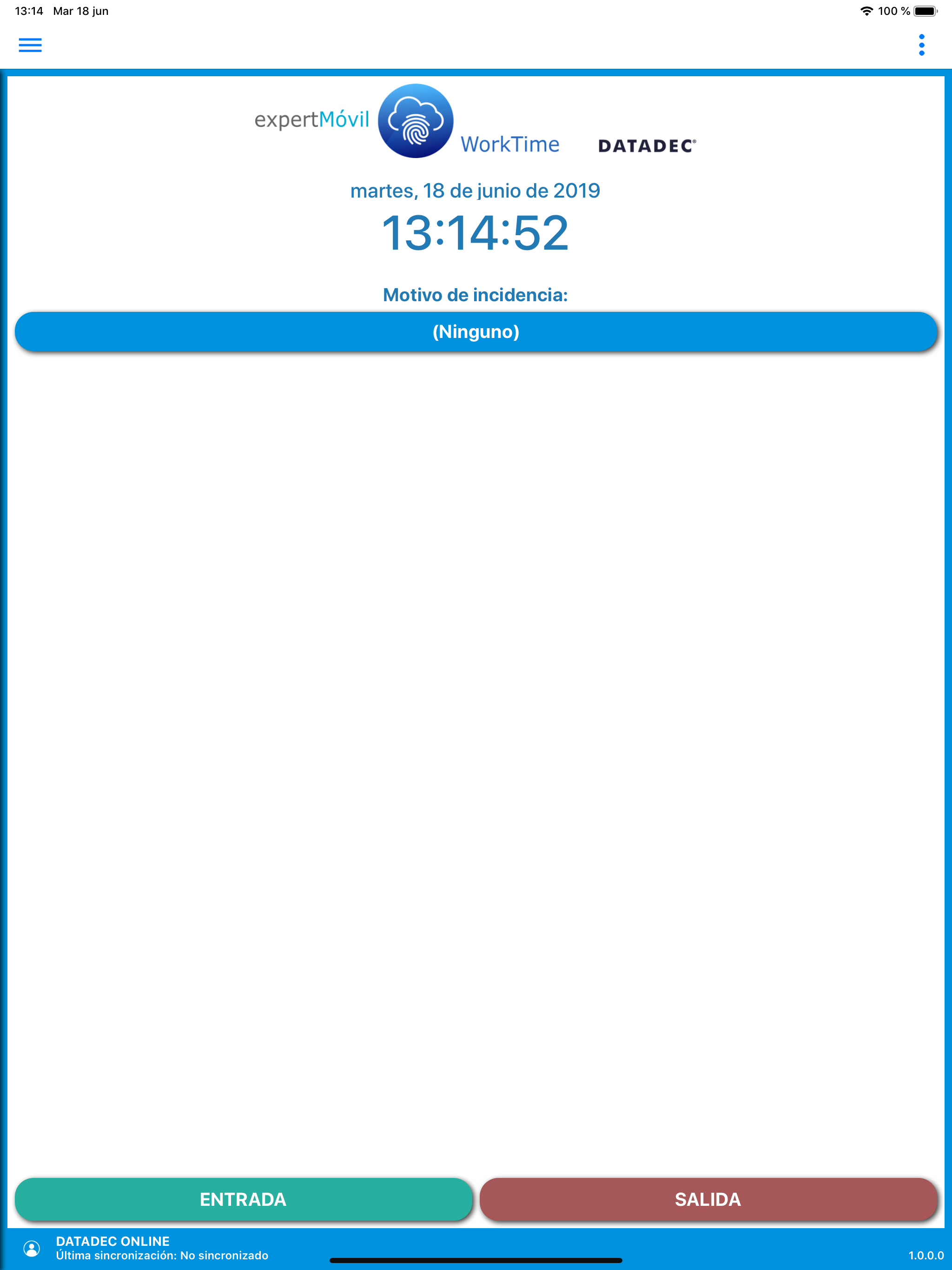 expertMóvil WorkTime screenshot 5