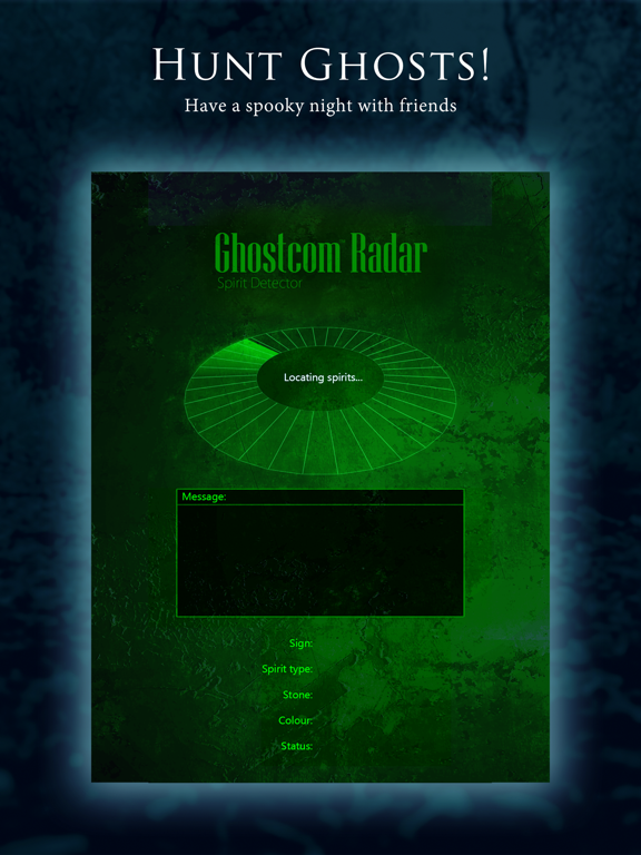 Screenshot #4 pour Ghostcom Radar Spooky Messages