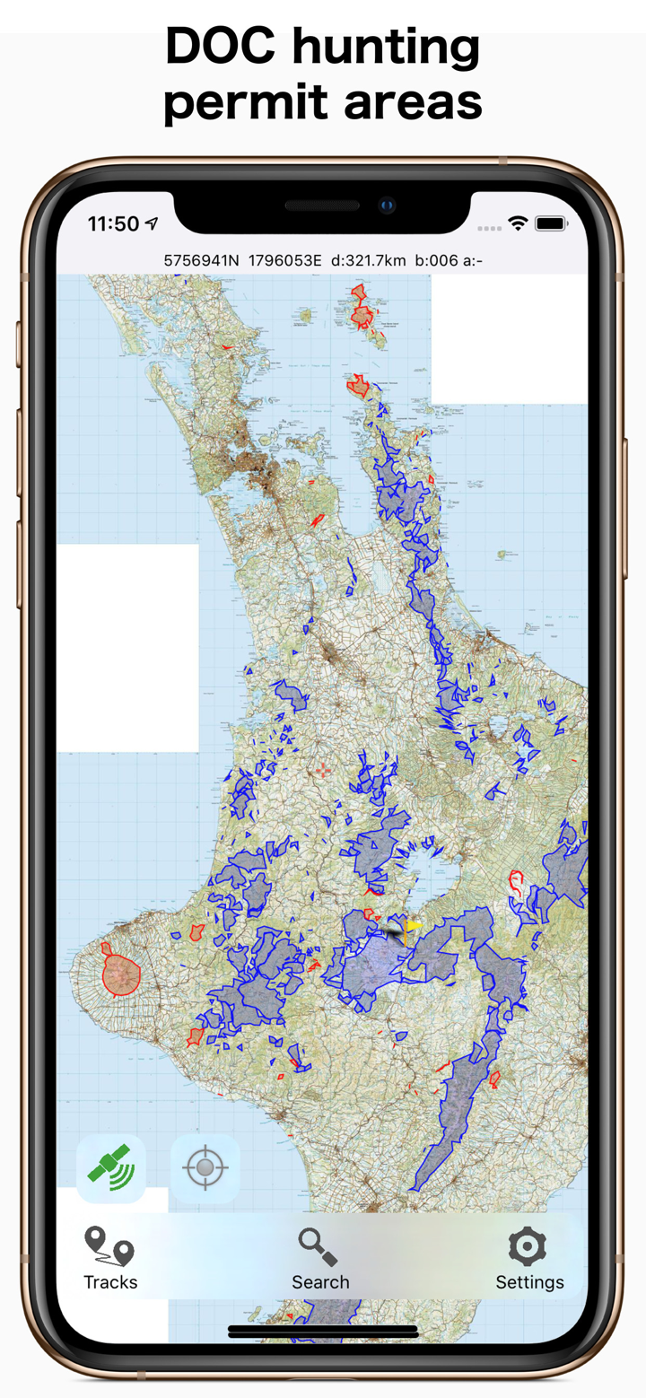 NZ Topo50 North Island screenshot 4