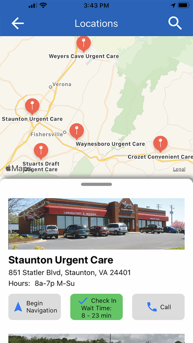 Augusta Health Screenshot