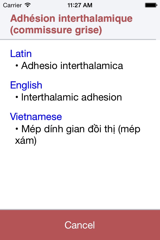 Anatomy Terms & Atlas 3D screenshot 2