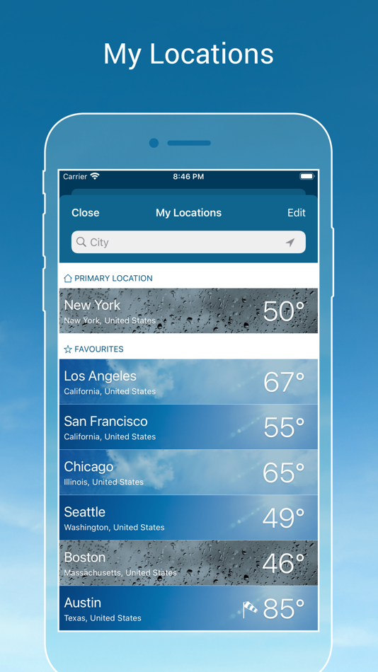 #4. Weather & Radar USA Pro (iOS) 由: WetterOnline - Meteorologische Dienstleistungen GmbH