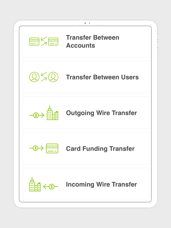 EBANQ iPad screenshot 6 - Finance app