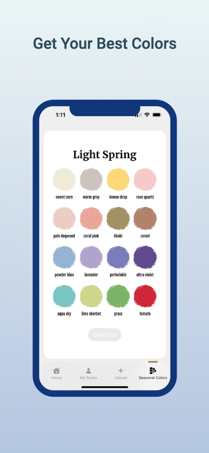 My Color Palette AI Stylist