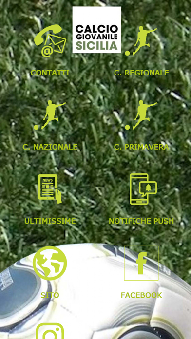 Calcio Giovanile Sicilia Screenshot