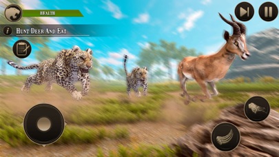 Wild Leopard Family Life Sim Screenshot